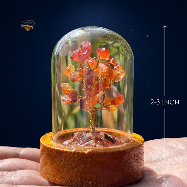 Carneline Tree small(Carnelian – Confidence Dome)