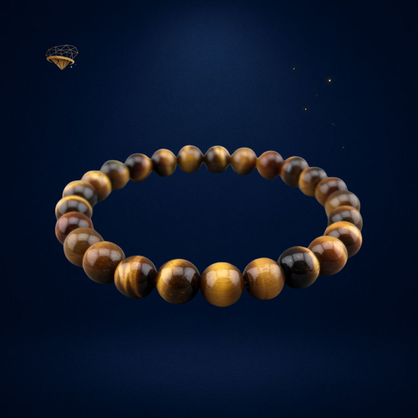 Gemstone Bracelet Tiger eye ( Bold Vision Tiger Eye Bracelet )