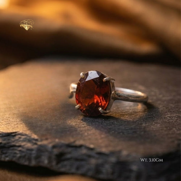 Power & Prosperity Gomed (Hessonite) Ring
