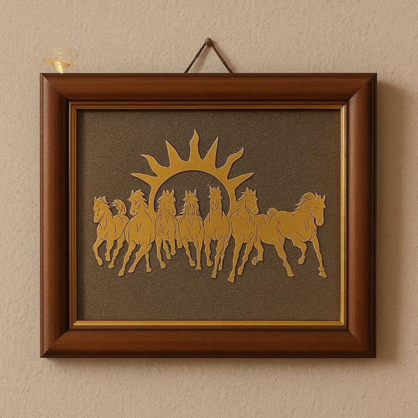 Pyrite – Seven Horses Wealth Frame