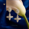 Blooming Brilliance Flower Drop Earring