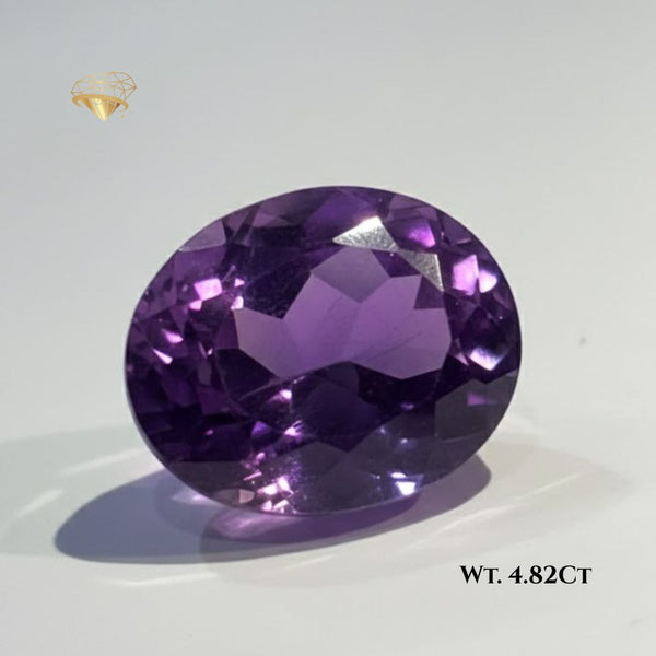 Natural Oval Amethyst
