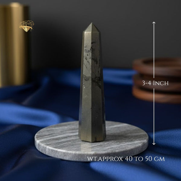 Pyrite – Fortune Flow Pencil tower