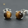 The "Golden Hour" Tiger-Eye Earring
