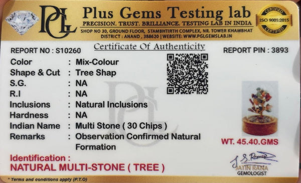 7 chakra Tree small(Crystal Energy Balance Tree – Radiant Glow)