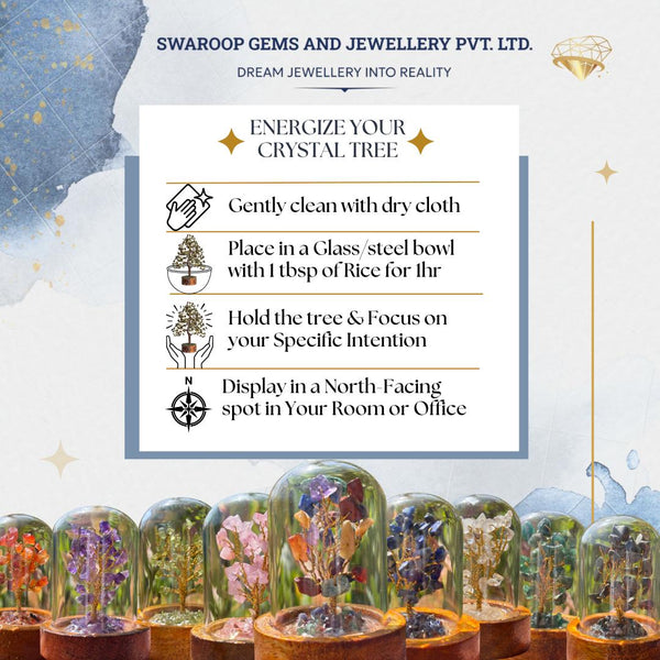 Green AvanturineTree small (Green Aventurine – Abundance Glow Dome