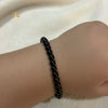 Little Guardian – Genuine Black Stone Protection Bracelet (3m - 6y)