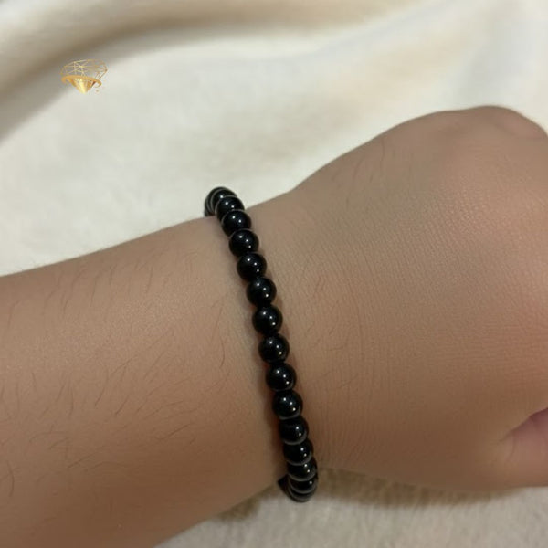 Little Guardian – Genuine Black Stone Protection Bracelet (3m - 6y)