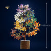 7 chakra Tree Big(Crystal Energy Balance Tree – Grand Aura)