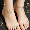 Evil Eye Silver Anklet