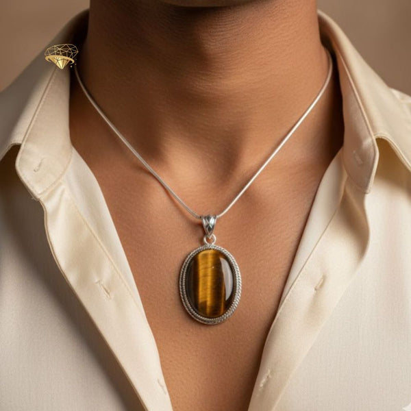 The "Eye on the Prize" Tiger Eye Pendant