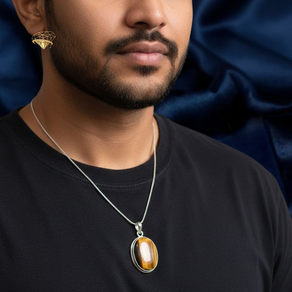 The "Eye on the Prize" Tiger Eye Pendant