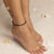 Black Onyx Anklet