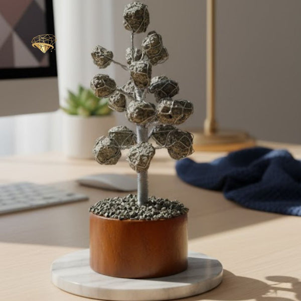 Pyrite – Raw Wealth Tree